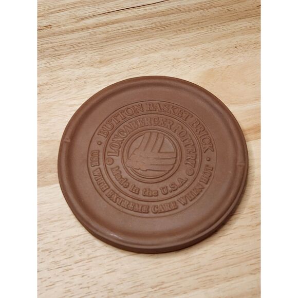 Longaberger Pottery Basket Brick – Multi-Purpose Bread Warmer, USA Made - Picture 2 of 4